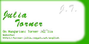 julia torner business card